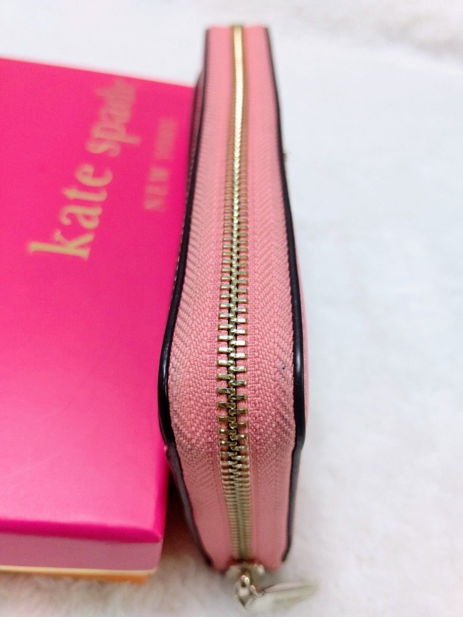 kate spade 長財布 ラウンドジップ ピンク いちご イチゴ kate spade 長財布 ラウンドジップ ピンク いちご イチゴ