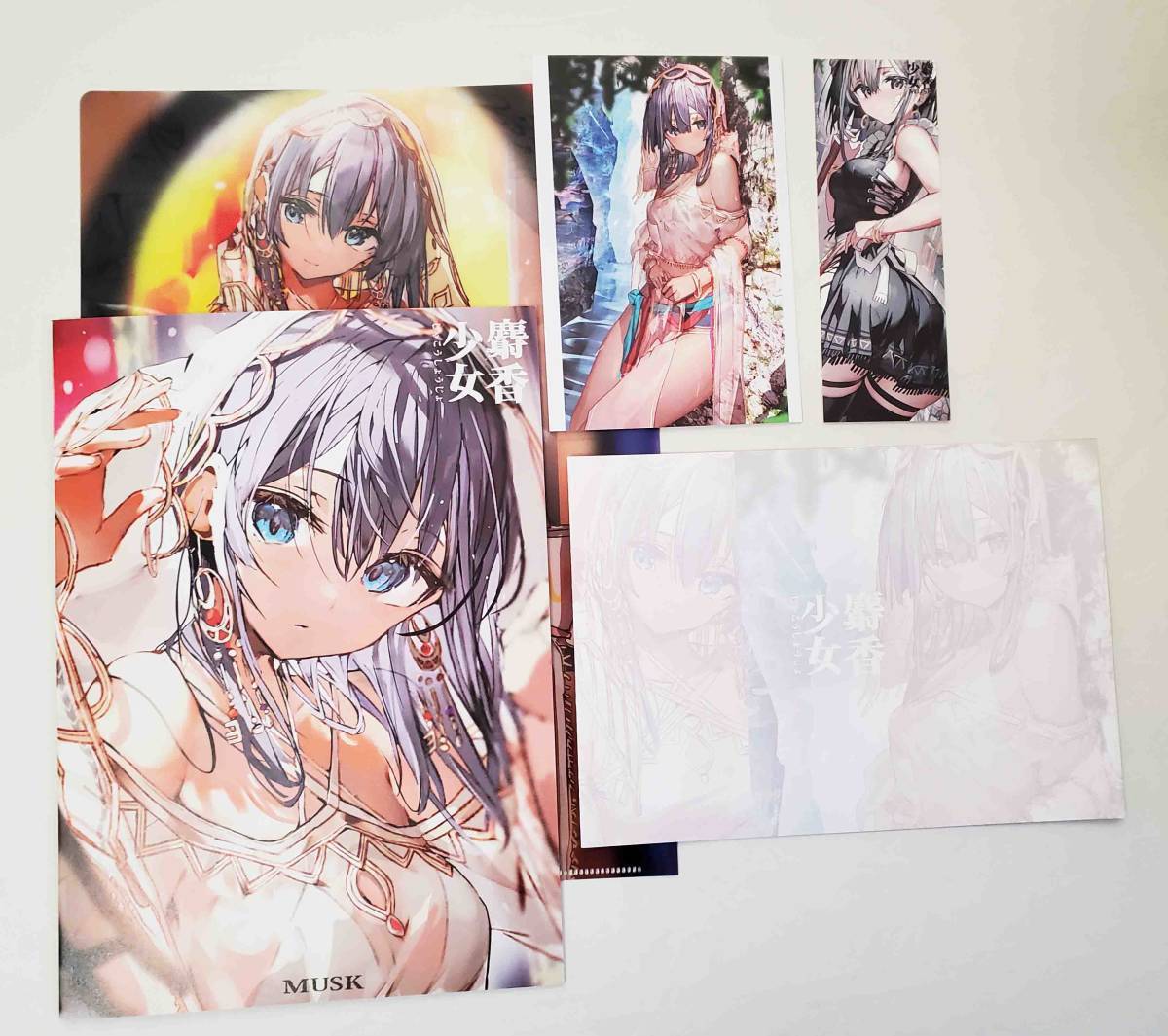 C101 タイムトリップ Enji 新刊セット 設定集 ポストカード 両面しおり A4クリアファイル コミケ101 コミ1 こみトレ 新刊 新品 未使用