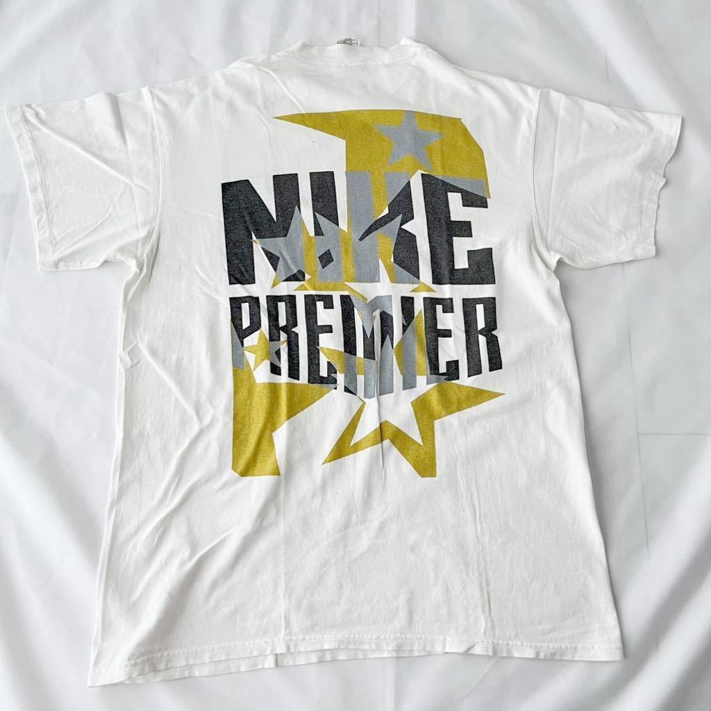 80's NIKE premier Tシャツ USA製 銀タグ XL (検 ビンテージ