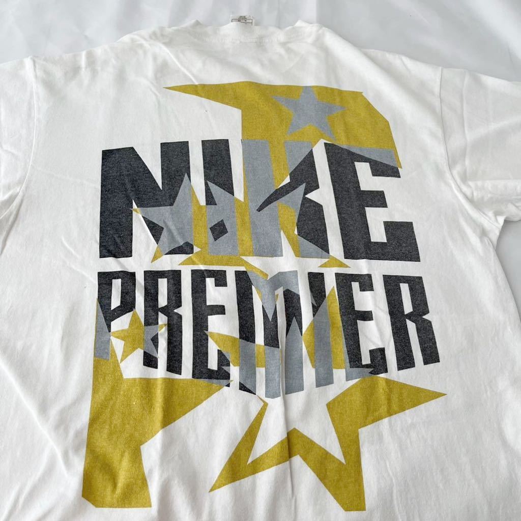 80's NIKE premier Tシャツ USA製 銀タグ XL (検 ビンテージ