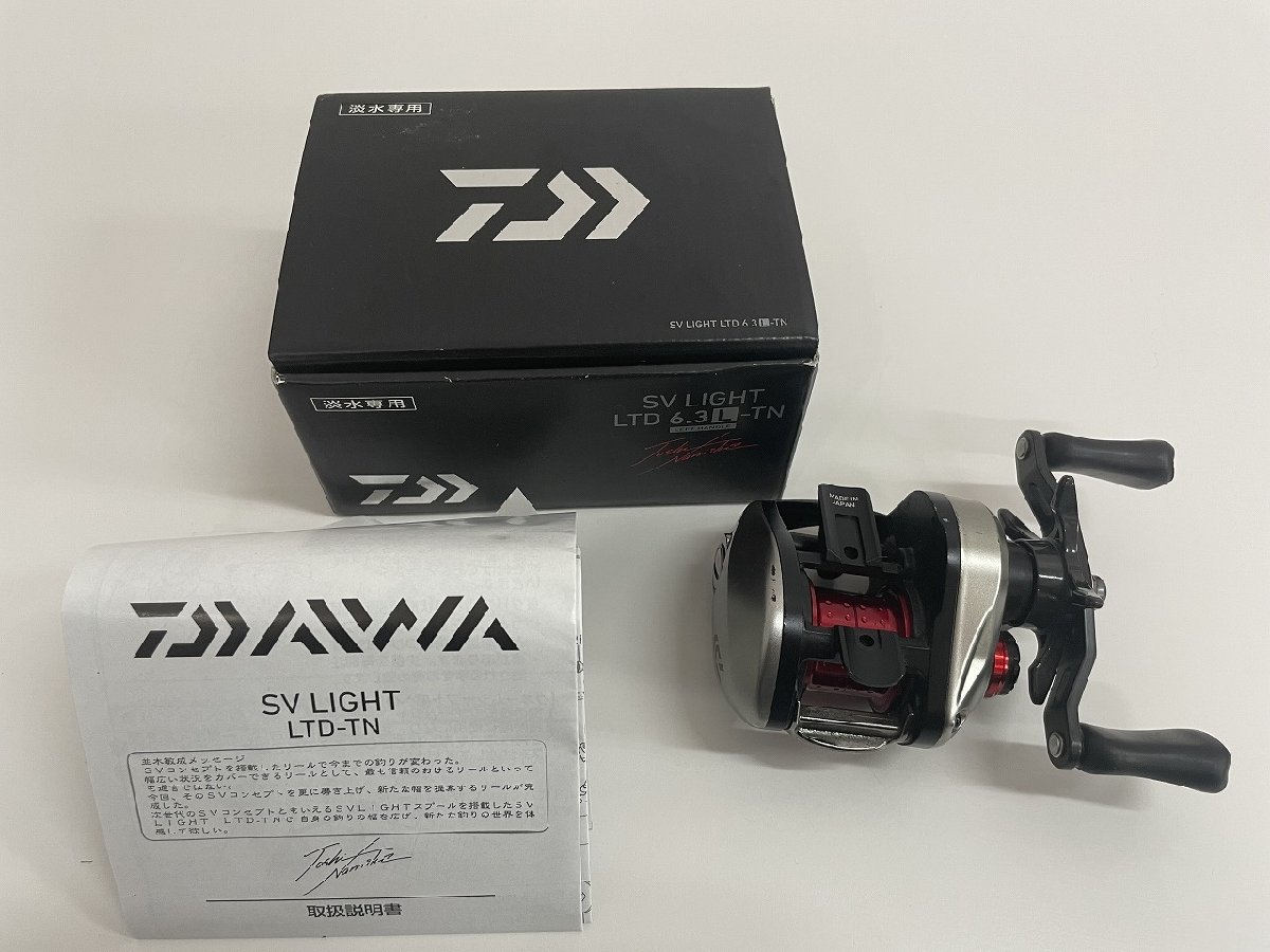 ∞【ダイワ Daiwa SV LIGHT LTD SV ライト リミテッド 6.3L-TN 右巻き ベイトリール 釣具 フィッシング】OK15689_画像1