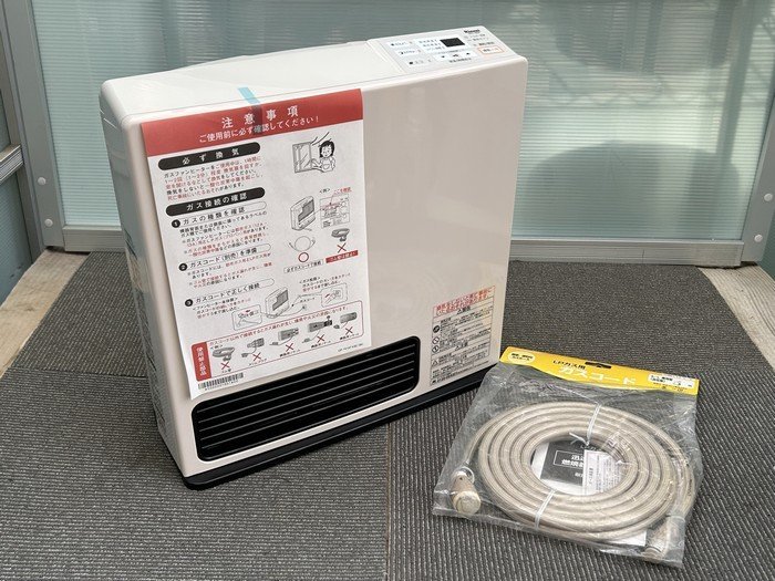 未使用保管品【リンナイRinnai SRC-362E ガスファンヒータープロパン