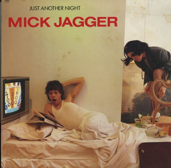 希少見本盤！85年プレスLP Mick Jagger /Just Another Night【CBS/Sony 12AP 3017】Rolling Stones Nile Rodgers Turn The Girl Loose_画像1