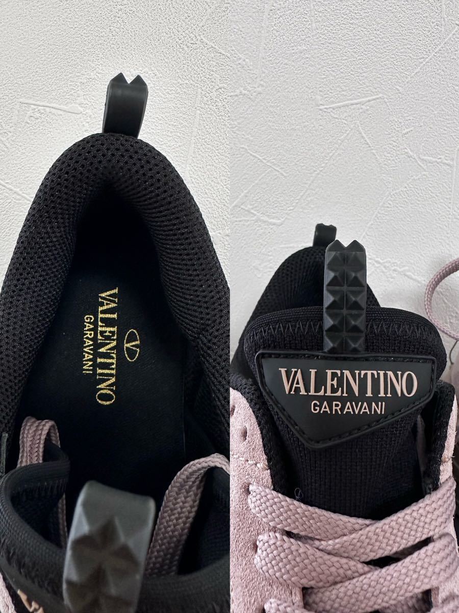 VALENTINO GARAVANI レザースニーカー　迷彩柄　41/26.5cm_画像8