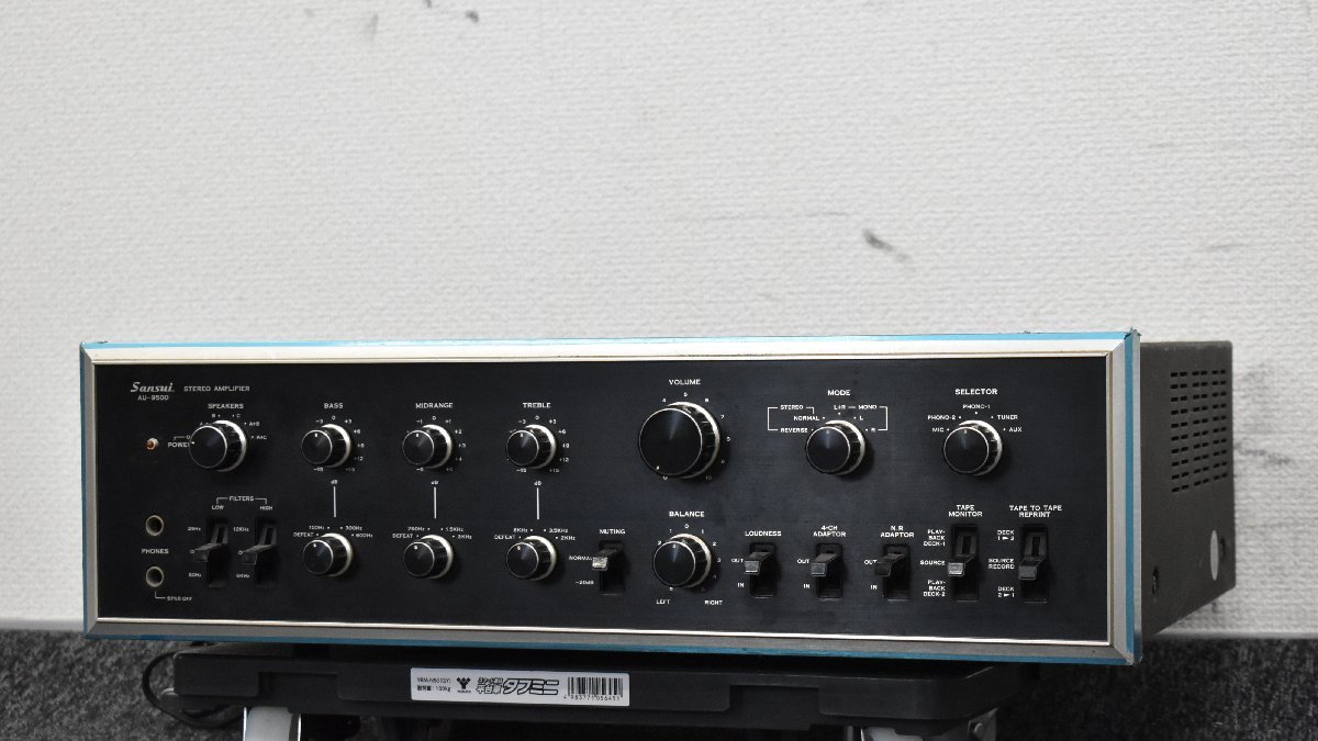 ベストセラー Σ7072 AU-9500 プリメインアンプ サンスイ Sansui 中古