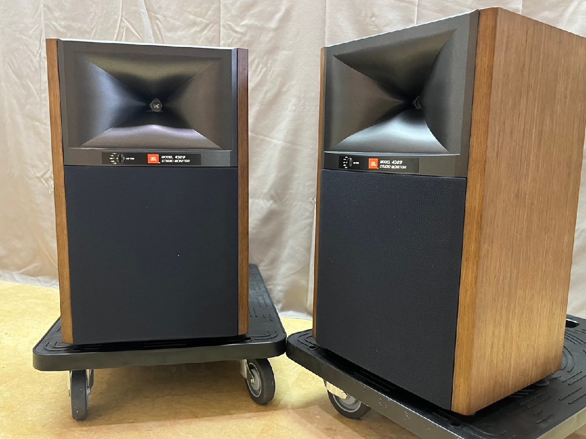 凸0093 美品 中古品 オーディオ機器 スピーカーペア JBL 4309 元 凸0093 美品 中古品 オーディオ機器 スピーカーペア JBL 4309 元