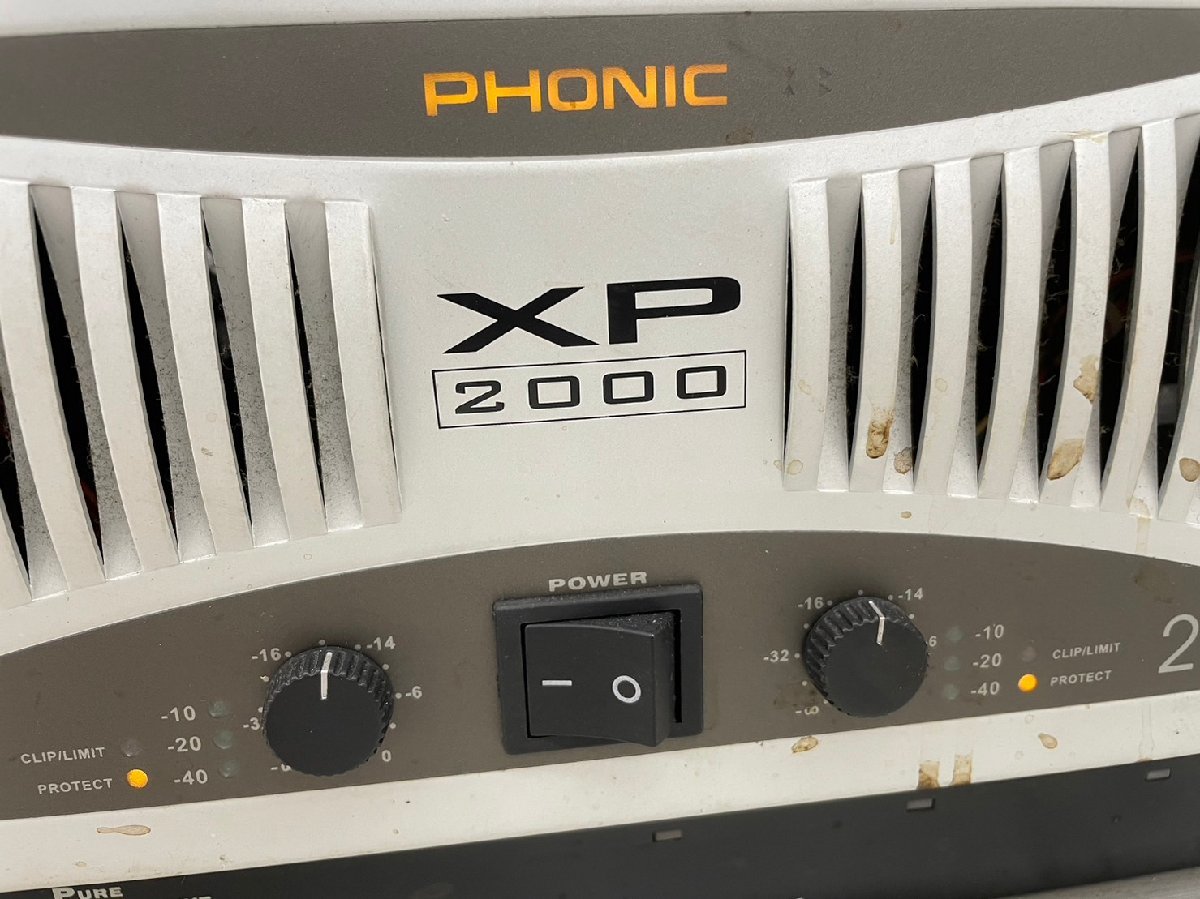 PHONIC パワーアンプ XP2000-