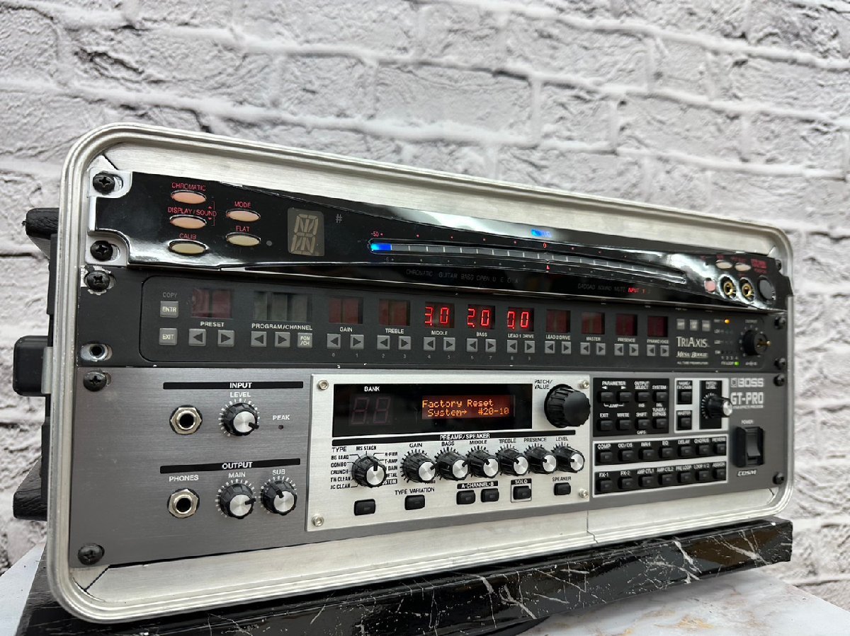 □t1503 現状品☆KORG/MESA BOOGIE /BOSS DTR-2000/TRIAXIS2/GT-PRO