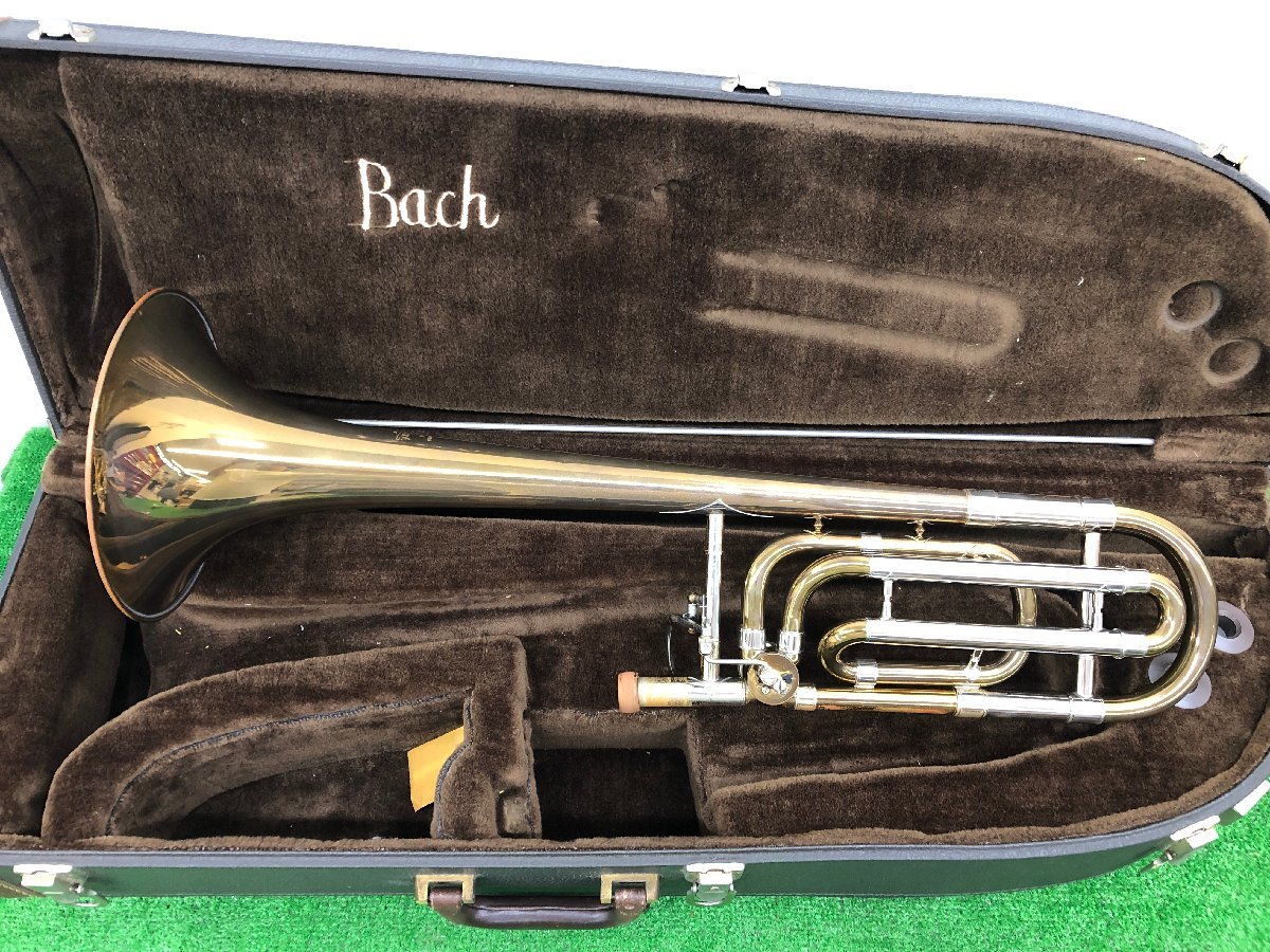 ♪2903 中古品 金管楽器 テナーバストロンボーン Vincent Bach バック