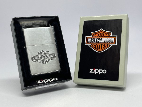 送料無料 ZIPPO[ジッポー]2面加工 HARLEY-DAVIDSON ハーレー