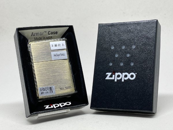 送料無料 ZIPPO[ジッポー] アーマー 3面深彫りエッチング＆リューター スカル 3ER-SKULL(A)_画像6