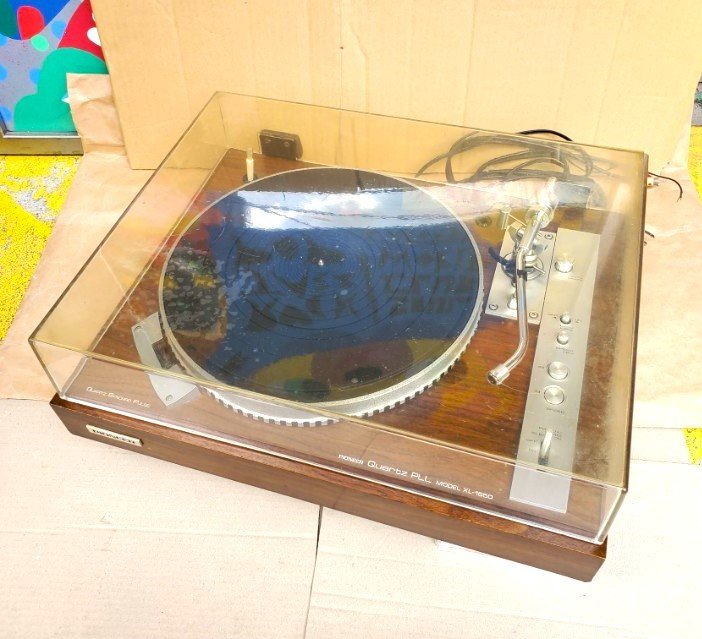 GY0012 Pioneer XL-1550レコードプレイヤー-