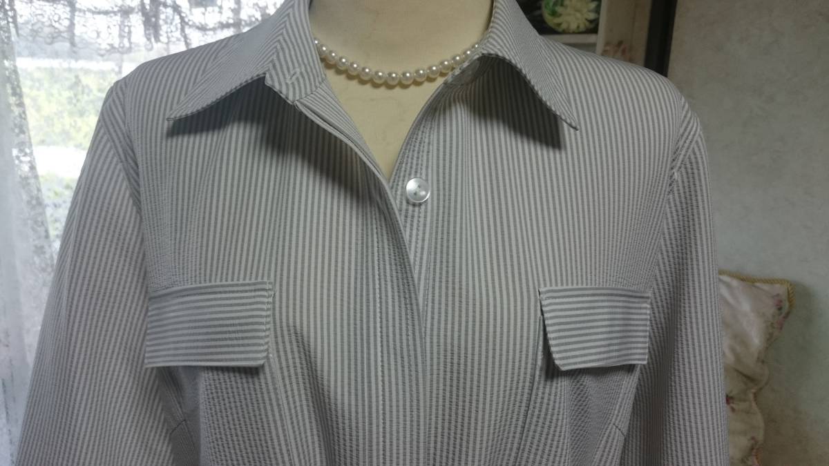 ヤフオク! - 即決タグ無し シャツワンピース(リボンベルト付...