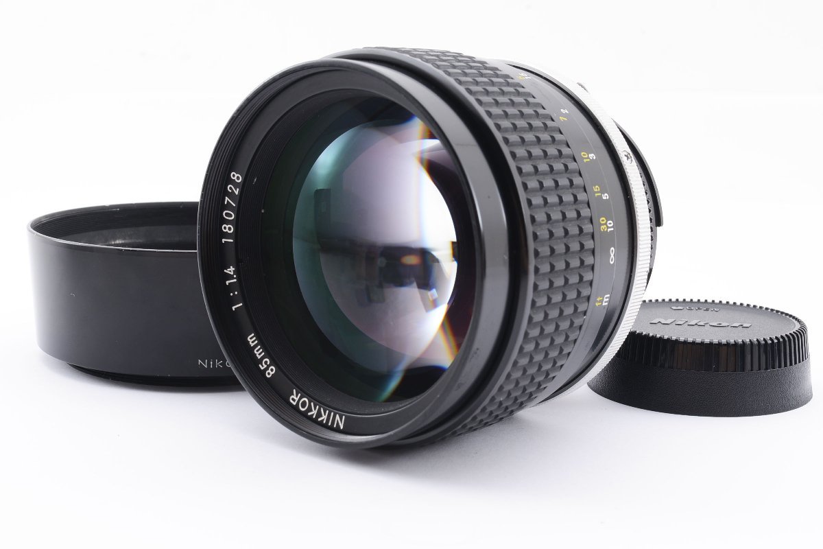 限定価格セール！ 85mm NIKKOR Ai-s Nikon 【良品】ニコン f/1.4大口径