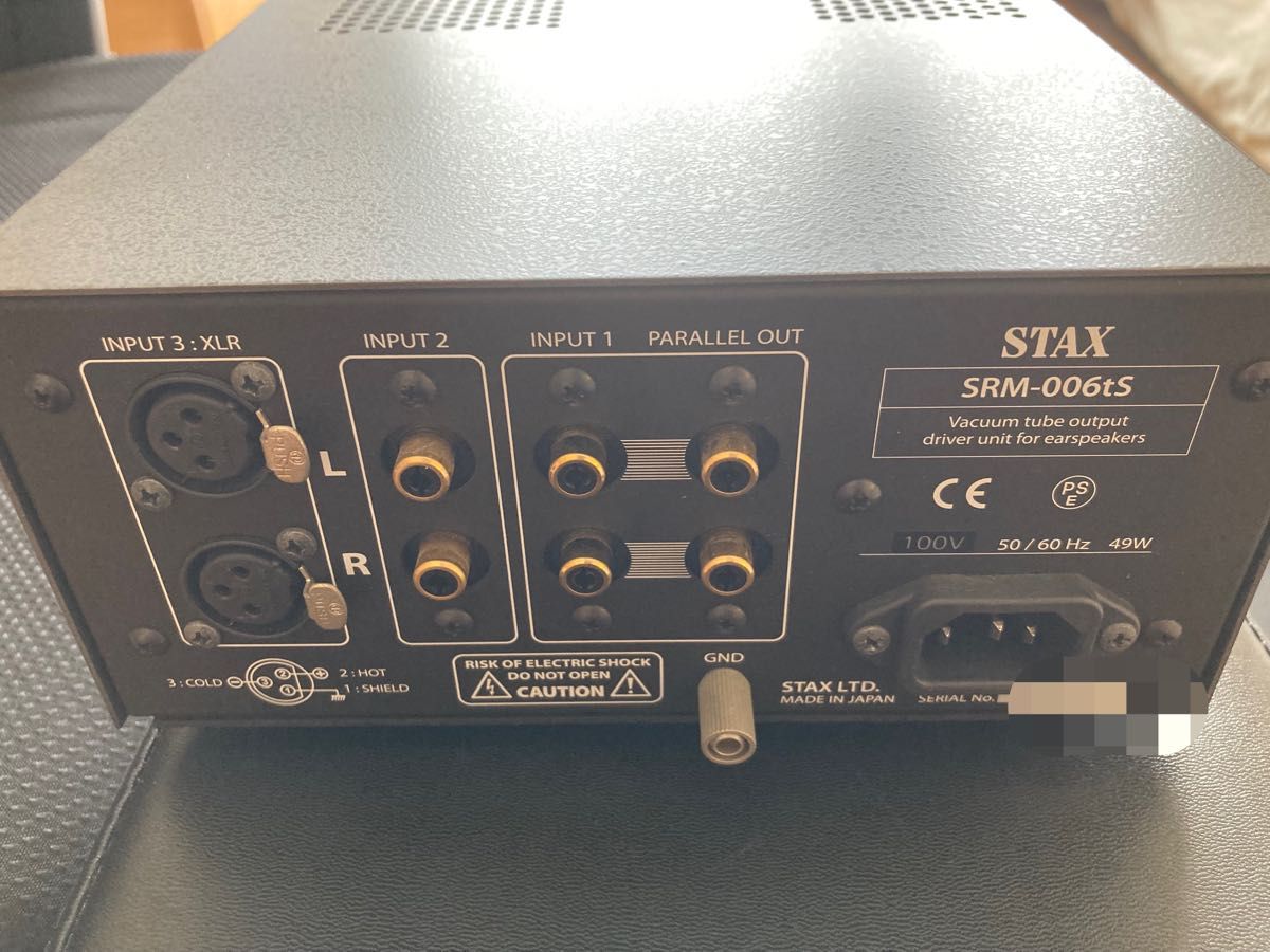 お気に入り】 STAX スタックス SRM-006t 真空管ヘッドフォンアンプ