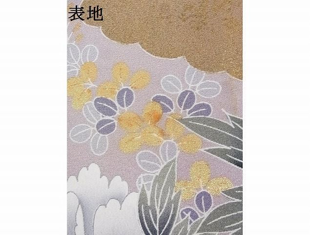 平和屋-こころ店■豪華色留袖　牡丹文　金彩　着丈157cm　裄丈65cm　正絹　逸品　A-ja4042_画像9