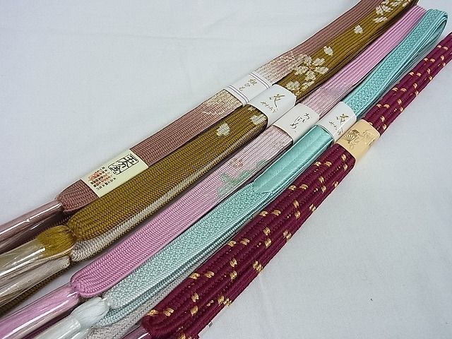 ヤフオク! - 平和屋2□和装小物 帯締め全て未使用10本 花やわらぎ 高...