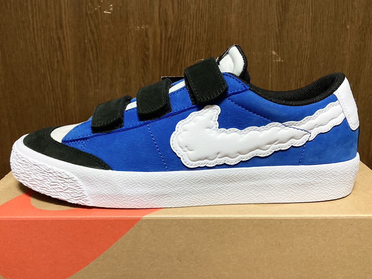 19年製 NIKE SB ZOOM BLAZER AC XT ISO Kevin Bradley ナイキ ズーム ブレイザー ケヴィン ブラッドリー【CT4584-400】BLUE 空 青×白 US8_画像3