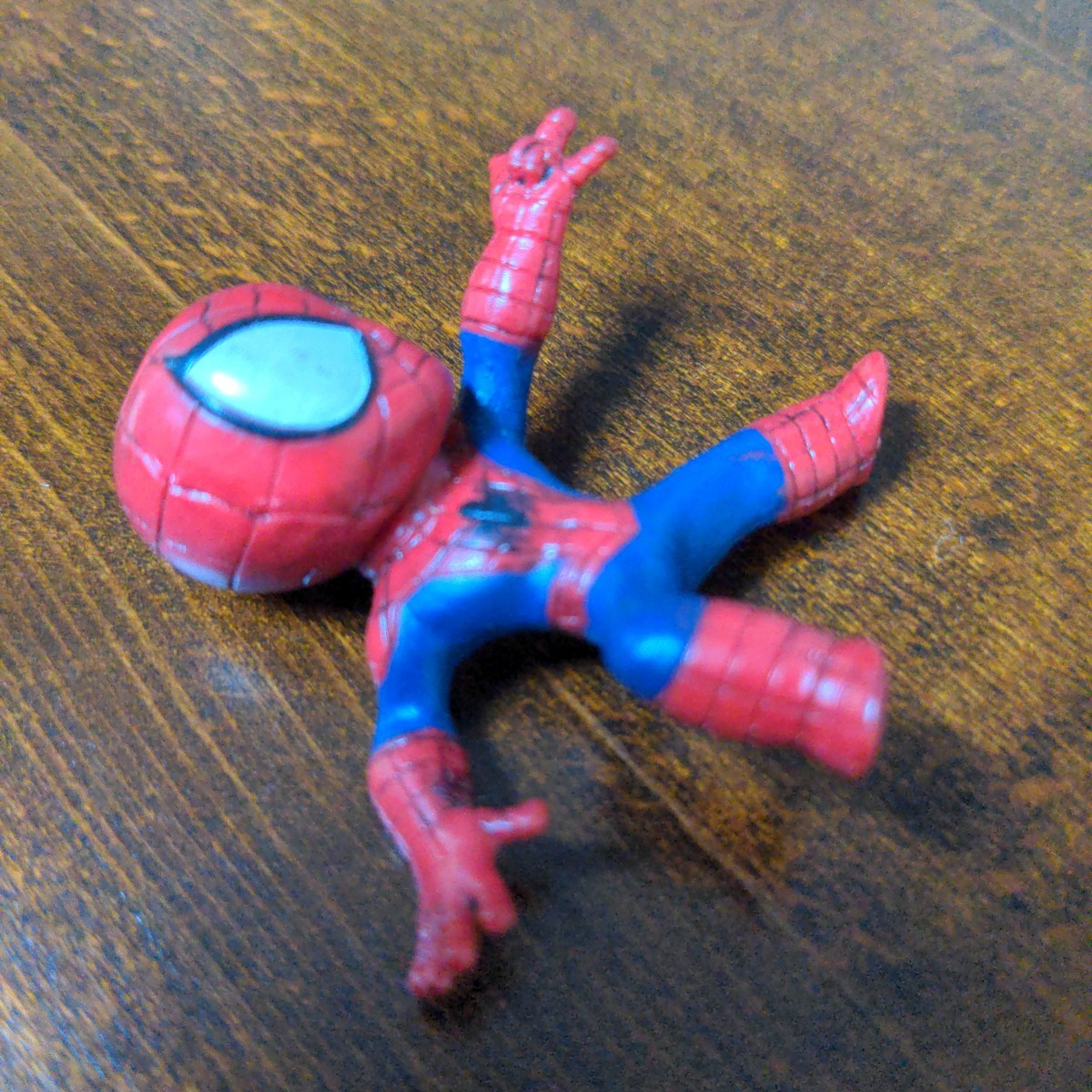 【 SPIDERMAN 】スパイダーマン フィギュア MARVEL 人形　自立しません　約4.4cm_画像3