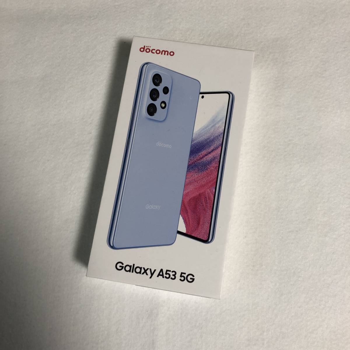 最初の 【未使用/SIMフリー】Galaxy A53 SC-53C 128GB/オーサムブルー