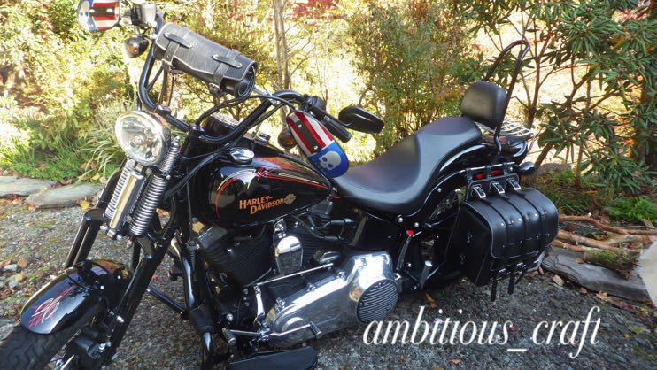  распродажа! натуральный только лот! популярный! сумка для инструментов седло nme Harley мотоцикл touring 