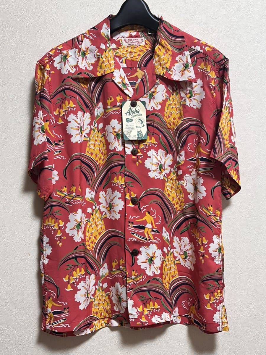 人気のクリスマスアイテムがいっぱい! 2018年 S シャツ SURF SUN 未使用 花柄 東洋 サンサーフ ヴィンテージ 50s ハワイアン アロハシャツ トロピカル パイナップル サーフィン Sサイズ 人気のクリスマスアイテムがいっぱい! 2018年 S シャツ SURF SUN 未使用 花柄 東洋 サンサーフ ヴィンテージ 50s ハワイアン アロハシャツ トロピカル パイナップル サーフィン Sサイズ