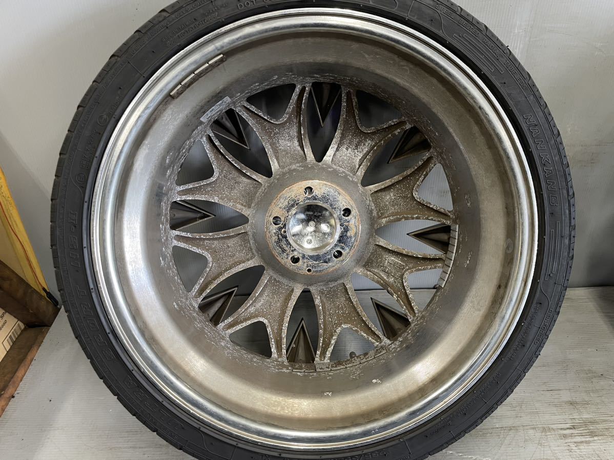 社外アルミ 20インチ[商品番号6716] 20×7.5J ＋36 H5 NANKANG ULTRA SPORT NS-Ⅱ 235/35ZR20(92W) 2019年製 4本セットの画像4