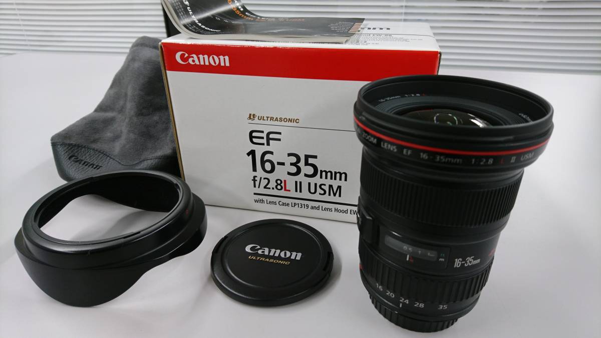 中古 Canon キャノン ズームレンズ EF16-35mm F2.8L II USM