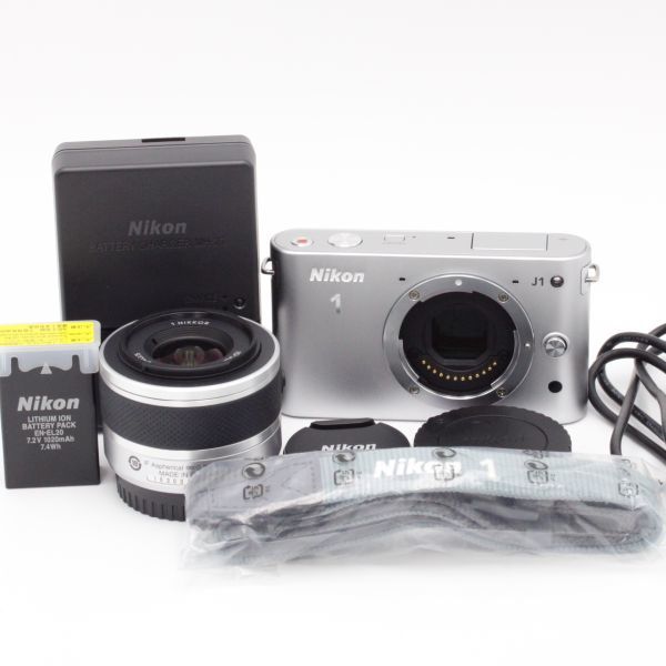 定期入れの 【未使用品】Nikon #2096 標準レンズキット 10-30mm ホワイト J1 1 ニコン