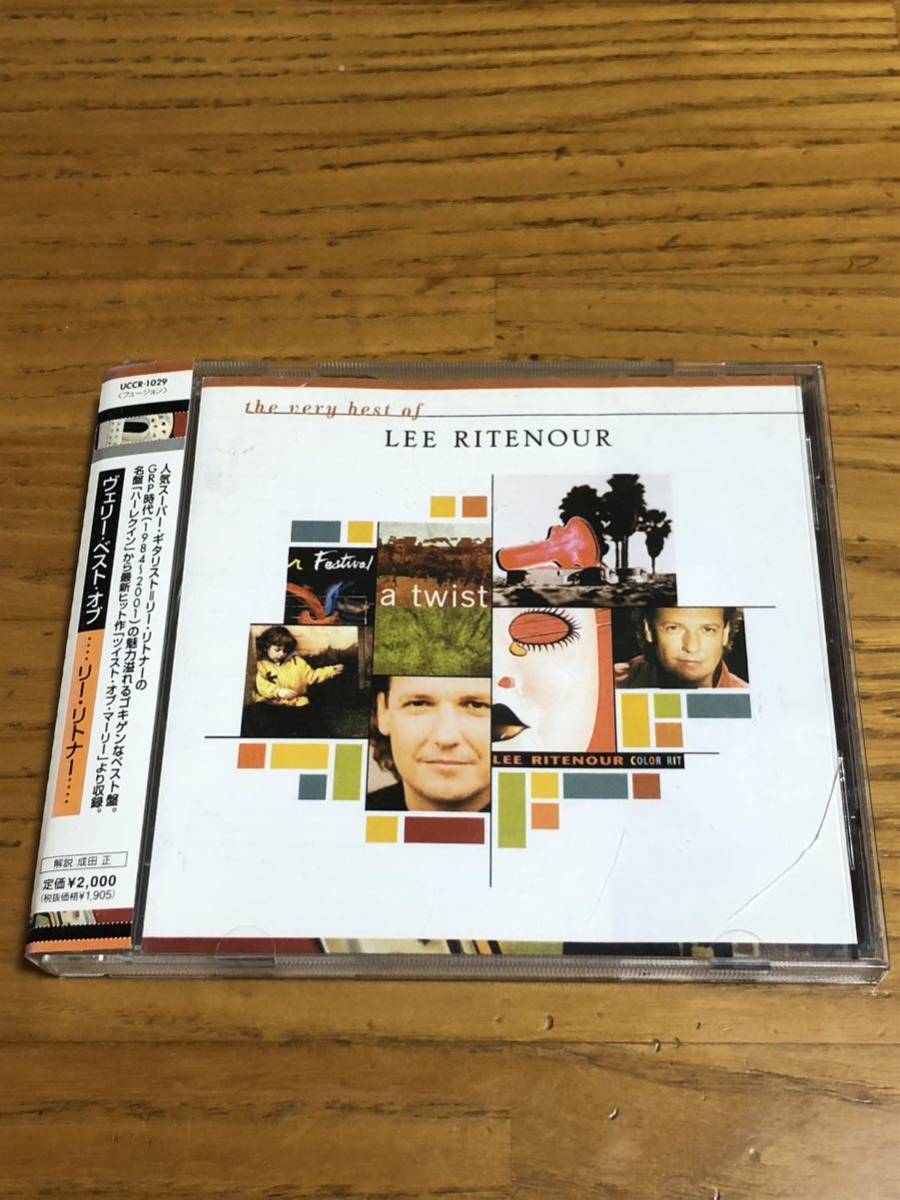 国内盤CD リー・リトナー the very best of LEE RITENOUR ベスト盤 レンタル落ち 送料185円の画像1