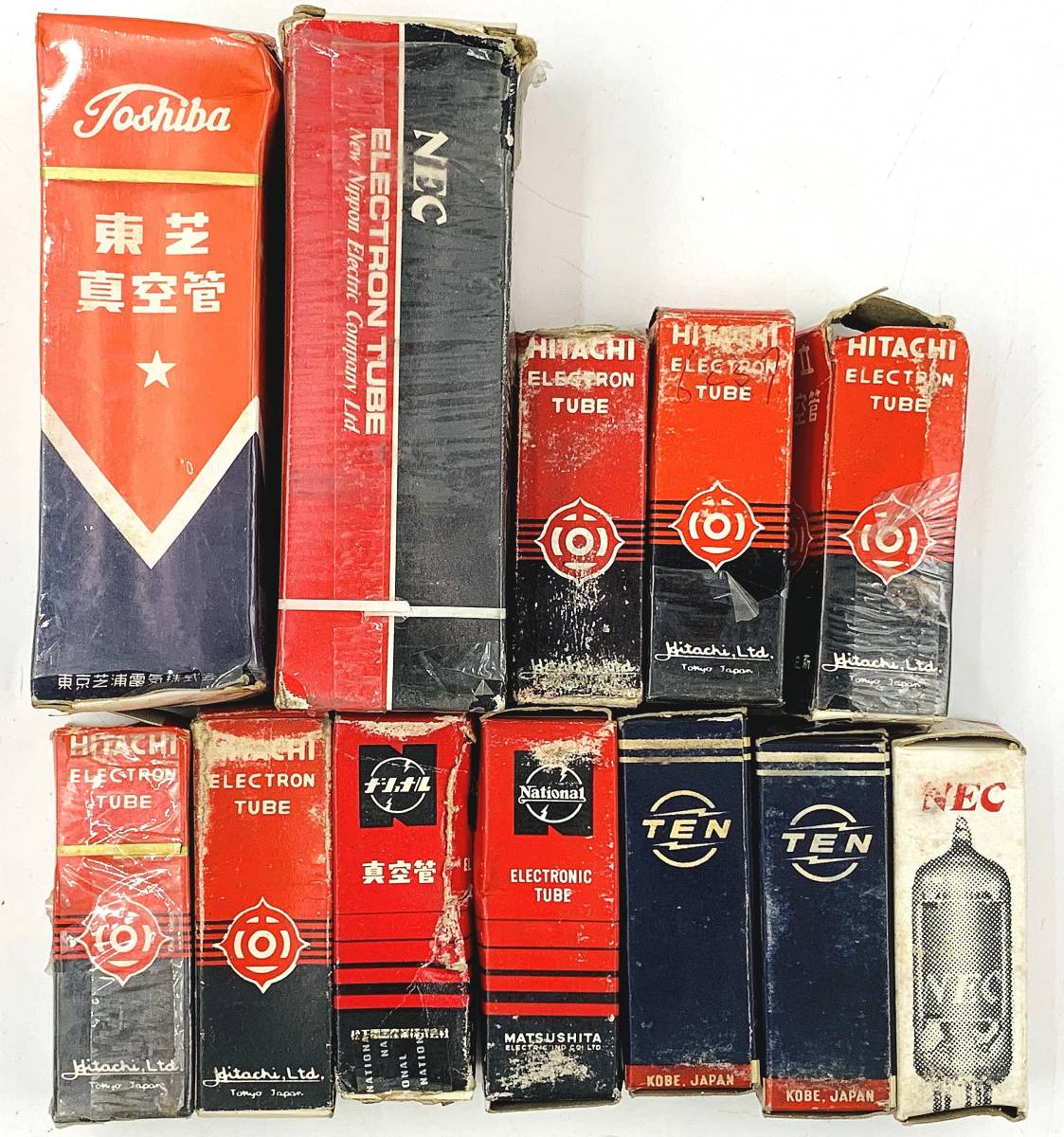  vacuum tube 13 point together image first left on Toshiba 1 point only unopened NEC Japan electric HITACHI Hitachi NATIONAL National junk treatment 
