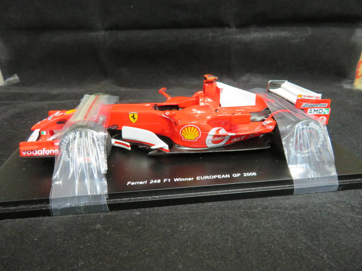 1/24　フェラーリ　248F1　ヨーロッパGP　2006　ウイナー　M.シューマッハ、