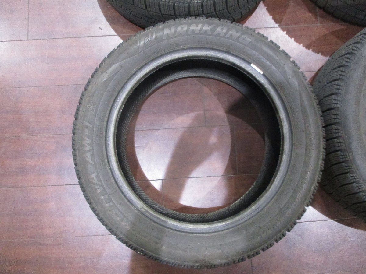 中古★ナンカン ICE ACTIVA AW-1 16インチ スタッドレスタイヤ 205/55R16 4本セット★約6分溝あり★アクセラ等_画像4