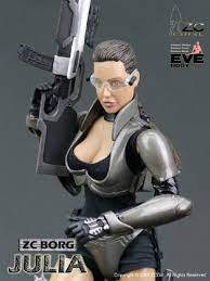 【新品未使用】《ZC BORG》JULIA 1/6スケール 可動フィギュア