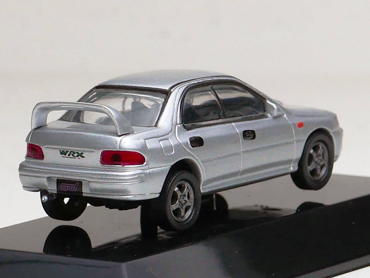 1/64 CM'S スバル インプレッサWRX STi[GC8] 銀 スバルインプレッサSTIコレクション_画像3