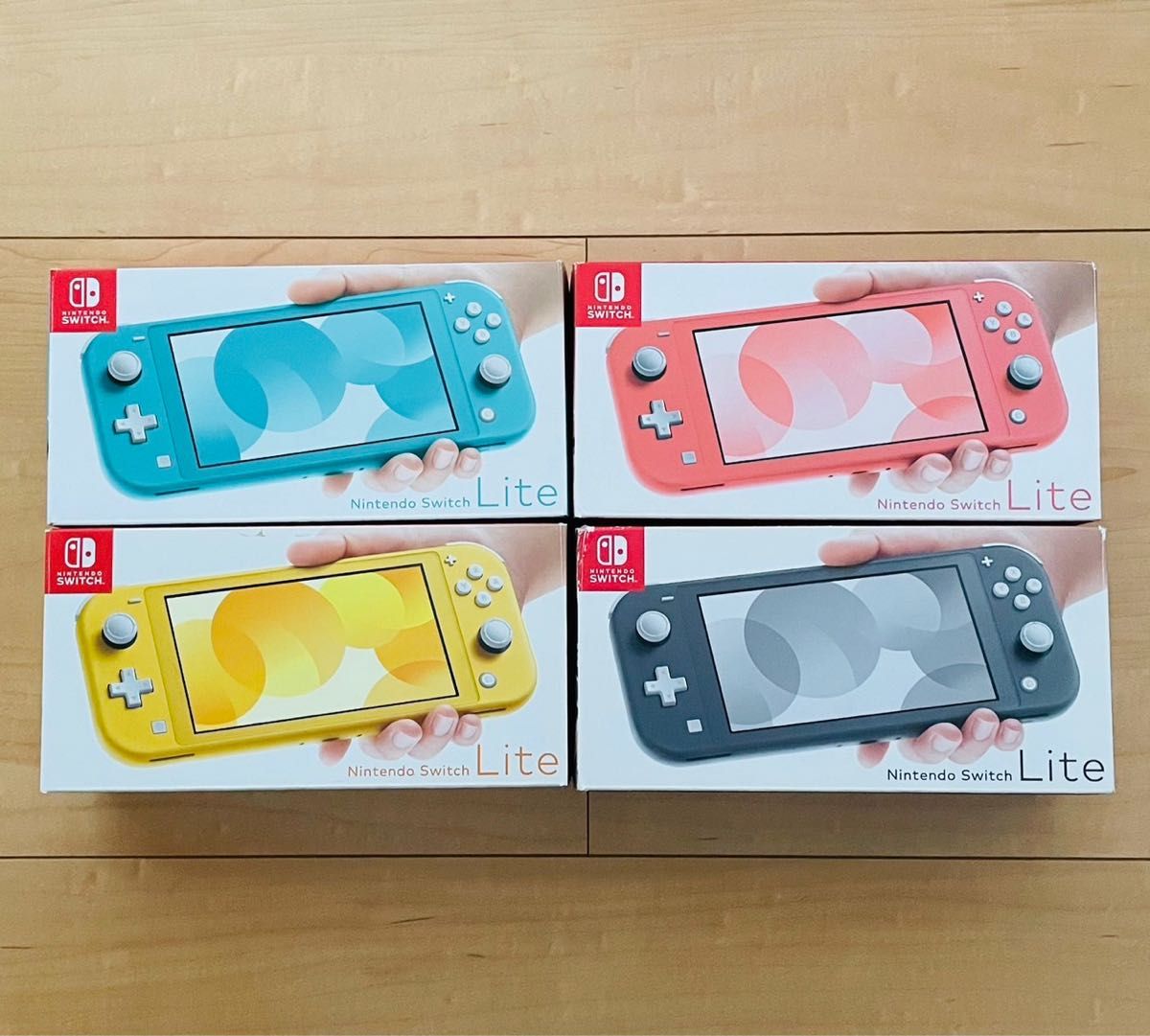 【準美品/送料無料】Nintendo Switch Lite ニンテンドースイッチライト 本体 4台セット ジャンク 値下不可