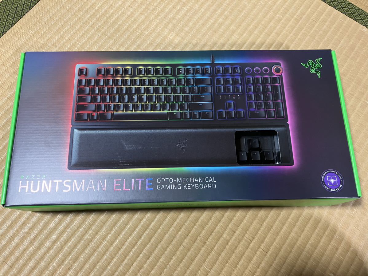 【新品未開封】Razer Huntsman Eliteゲーミングキーボード