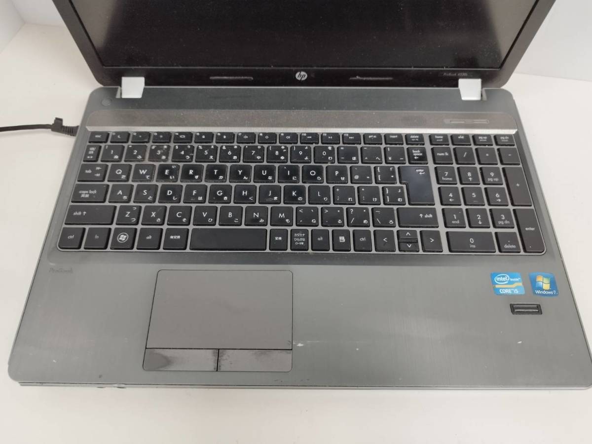 【ジャンク品】ノートPC HP ProBook 4530s ノートパソコン_画像2