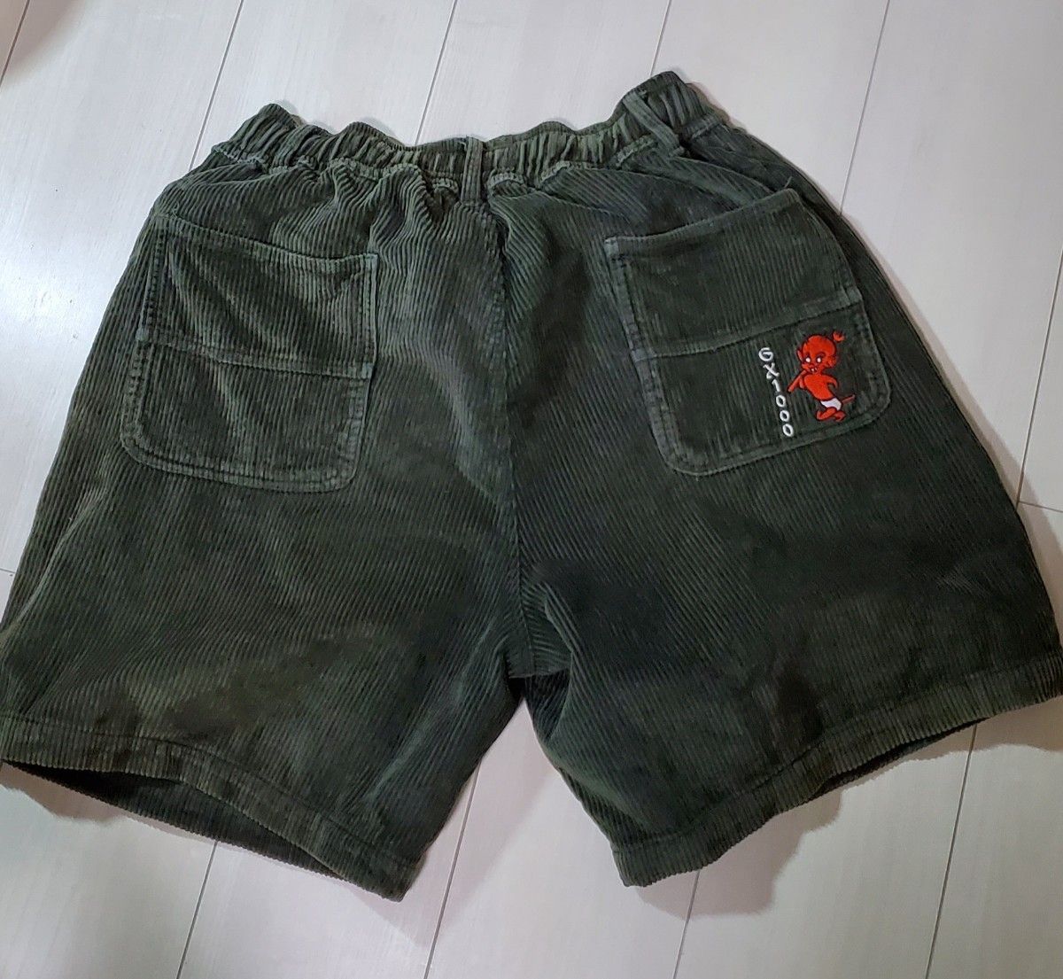 GX1000 BEELZEBUB CORDUROY SHORT/OLIVE｜PayPayフリマ