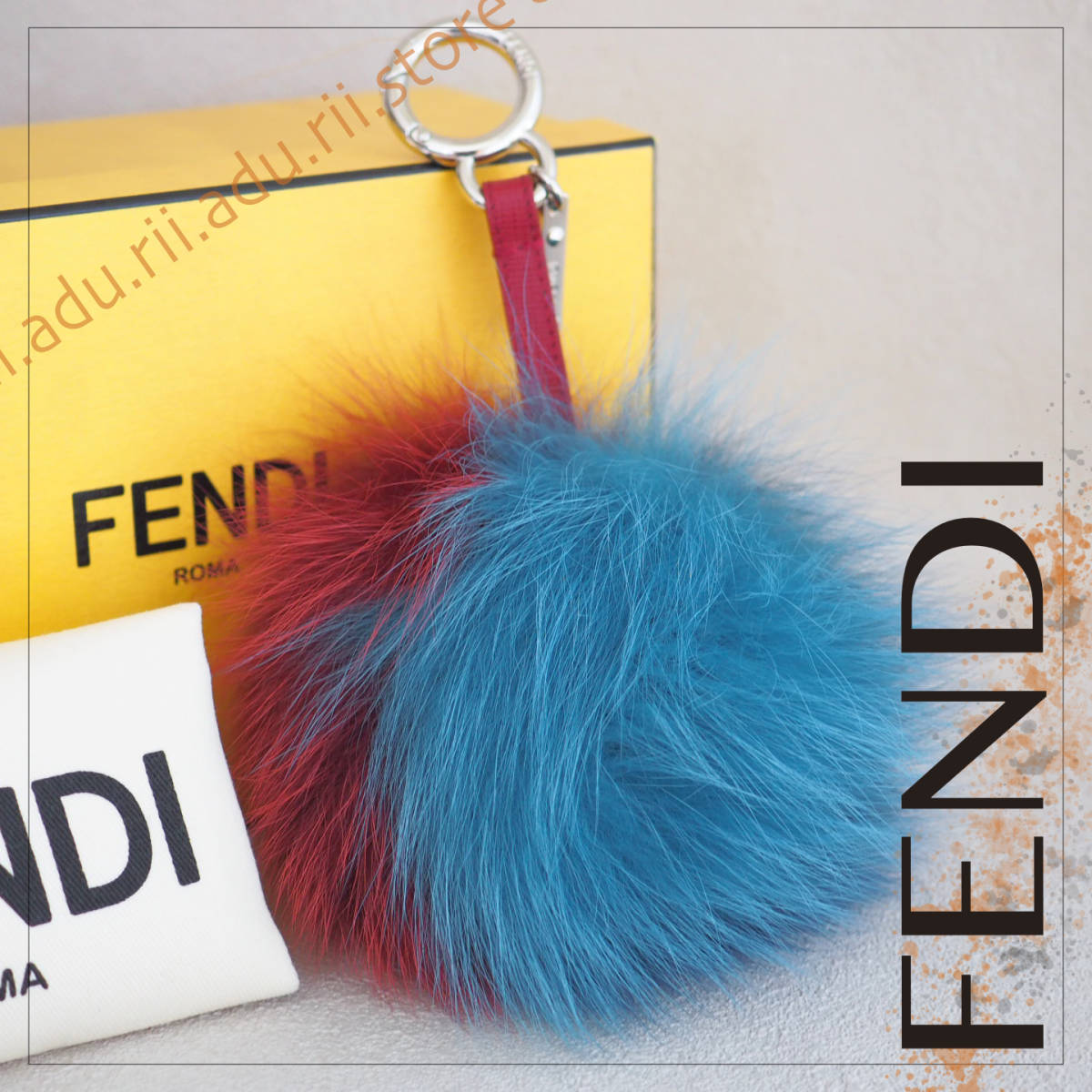 Yahoo!オークション - フェンディ FENDI ポンポン チャーム 