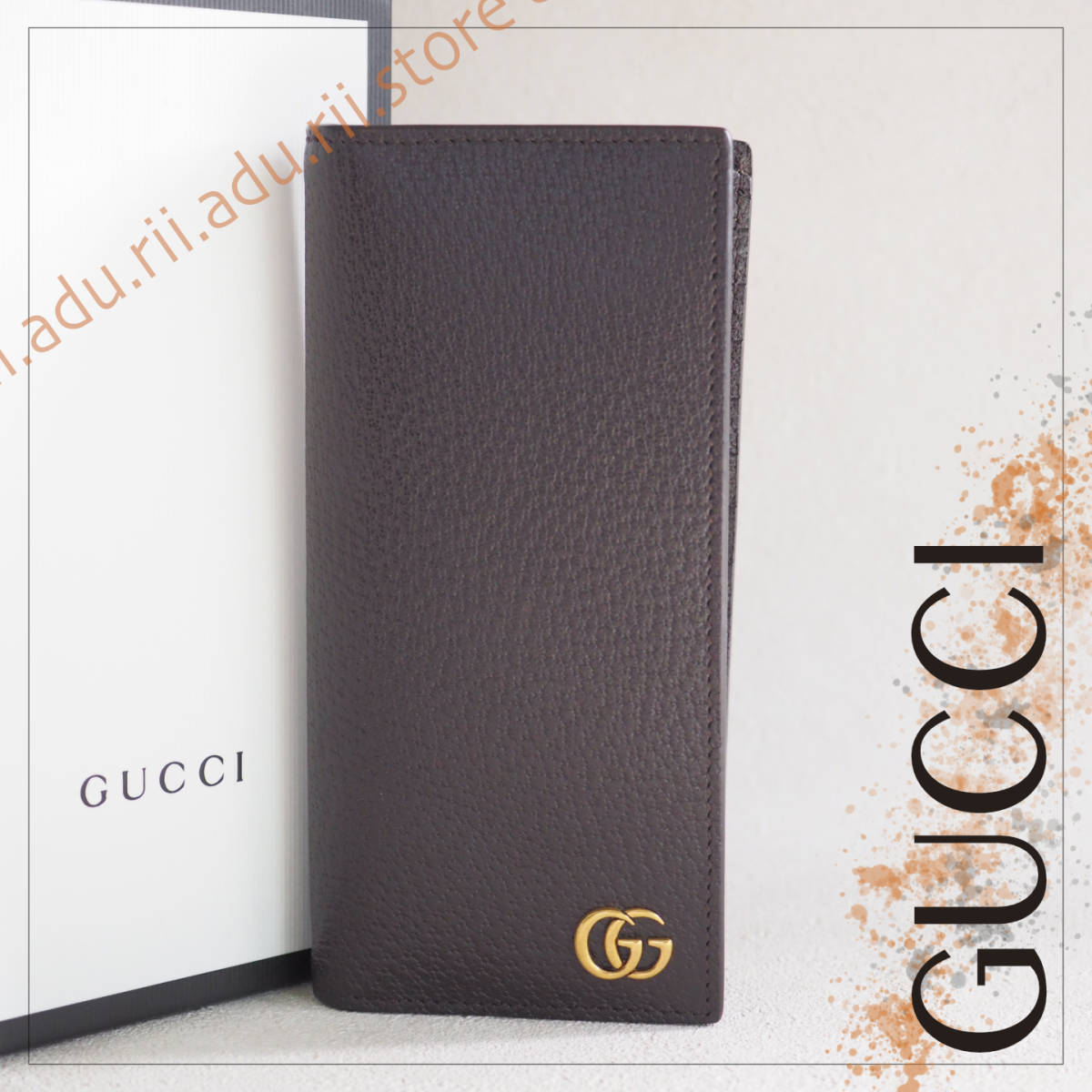 春新作の 未使用極美品☆ グッチ GUCCI GG MARMONT マーモント 長財布