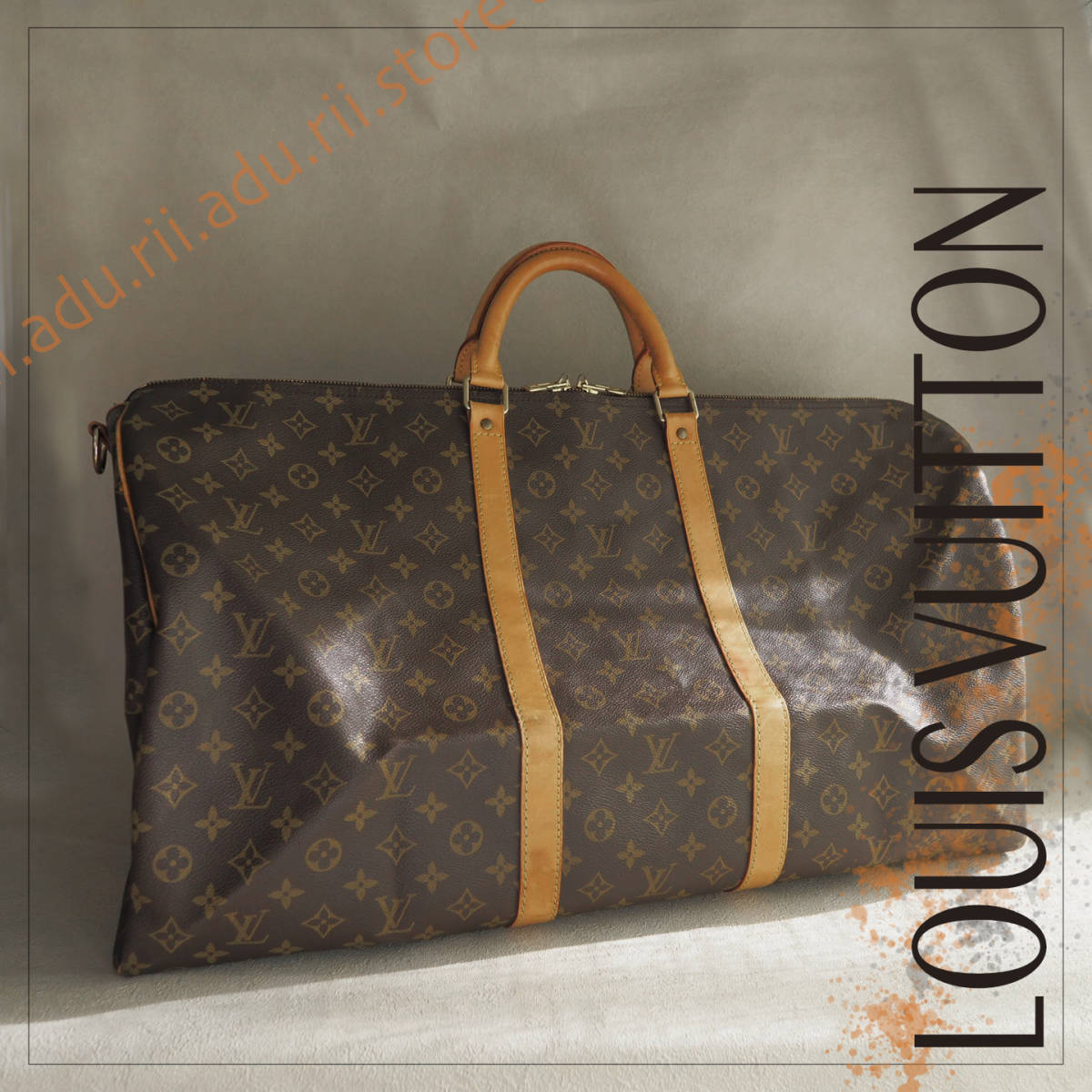 ルイヴィトン LOUIS VUITTON モノグラム キーポル60 ボストンバッグ