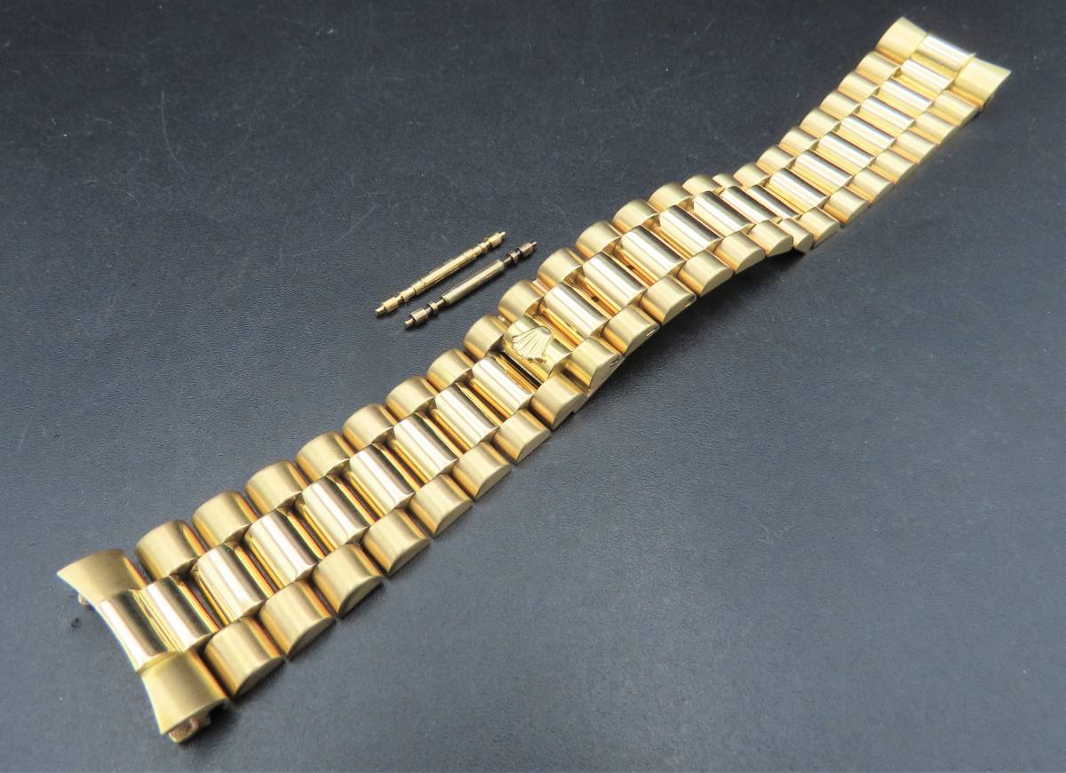 1円 ROLEX ロレックス 純正プレジデントブレス 8385 FF55 取付幅 1円 ROLEX ロレックス 純正プレジデントブレス 8385 FF55 取付幅