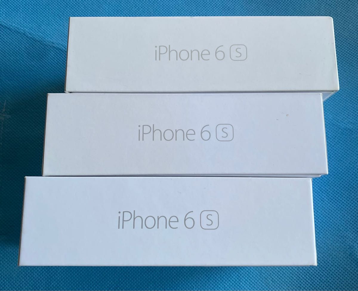 『空箱』iPhone 6s ３箱(16GB.32GB.32GB)