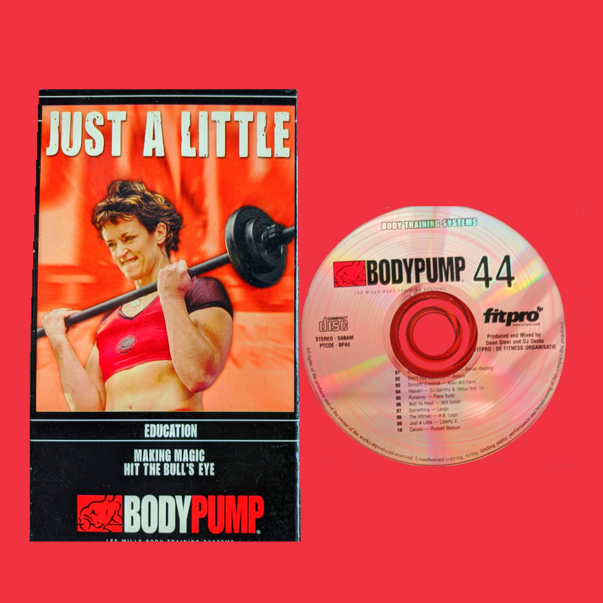 在庫僅少ヤフオク! - ボディパンプ 44 CD VHS LESMILLS BODYPUMP レス