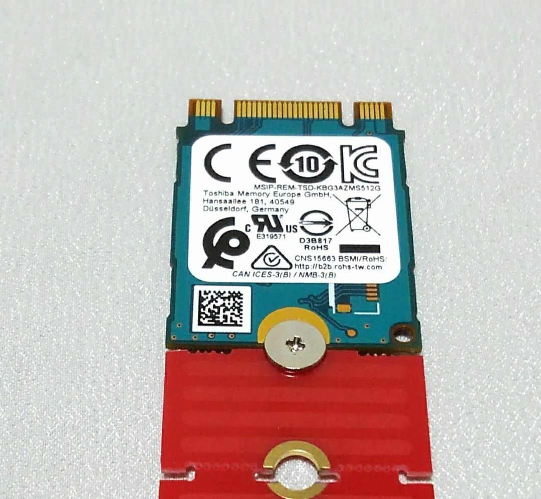 東芝 M 2 NVMe 2230 SSD 256GB KBG30ZMS256G 延長カード付 東芝 M 2 NVMe 2230 SSD 256GB KBG30ZMS256G 延長カード付