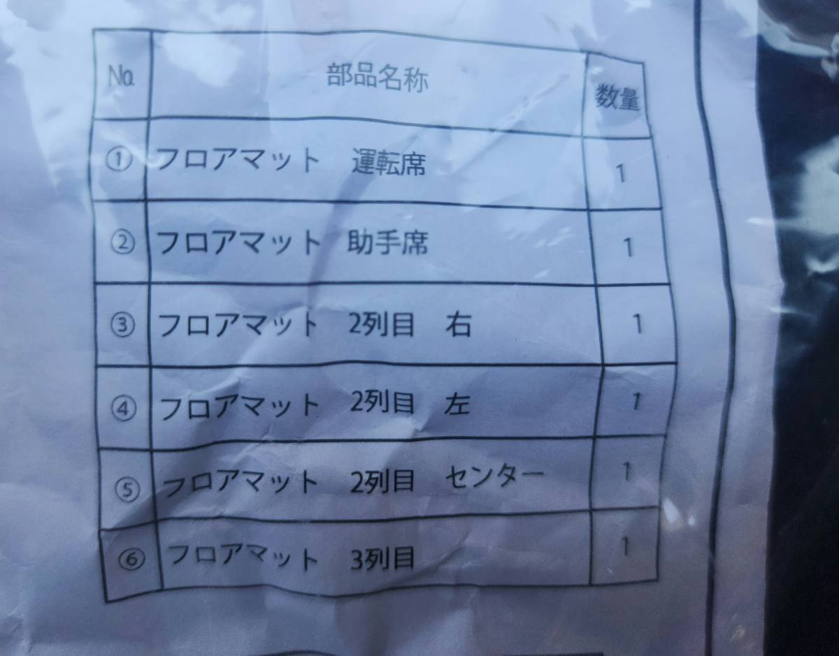 新品・未開封・未使用品 Jeep純正フロアマット グランドチェロキーL