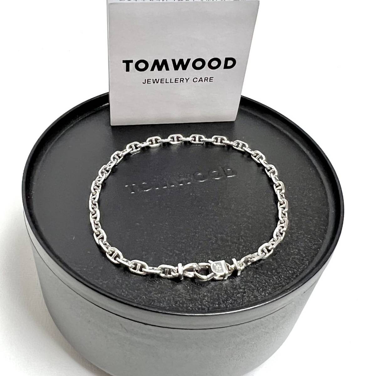 7.7 新品 トムウッド ケーブル ブレスレット シルバー TOMWOOD バングル Cable Bracelet チェーンブレスレット トム ウッド  TOM WOOD