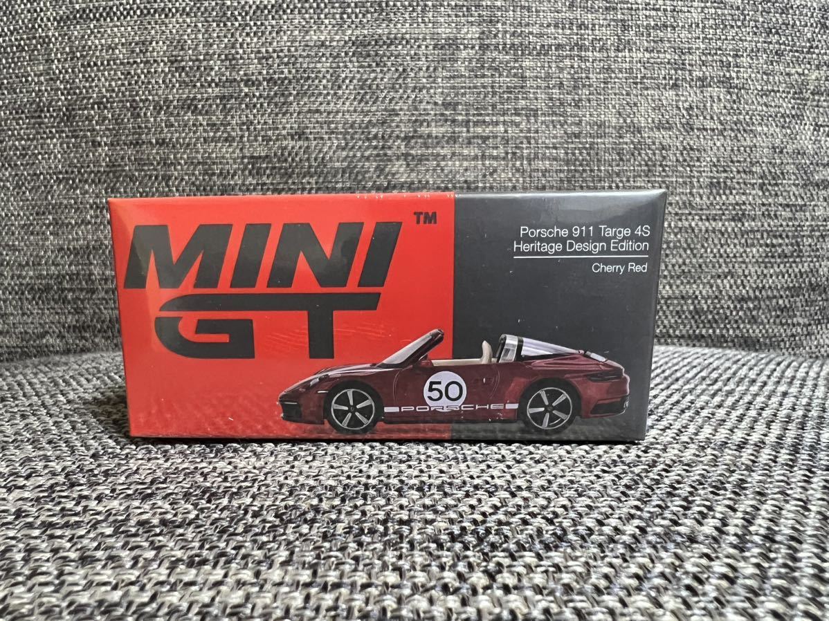 MINI GT 1/64 ポルシェ 911 タルガ 4S ヘリテージデザインエディション