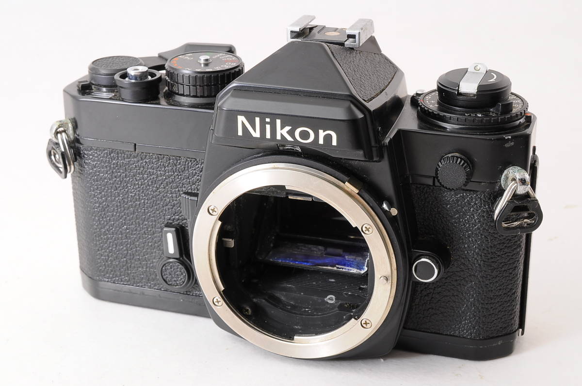 新作入荷!!】 ボディ 黒 ブラック FE NIKON ニコン マニュアル